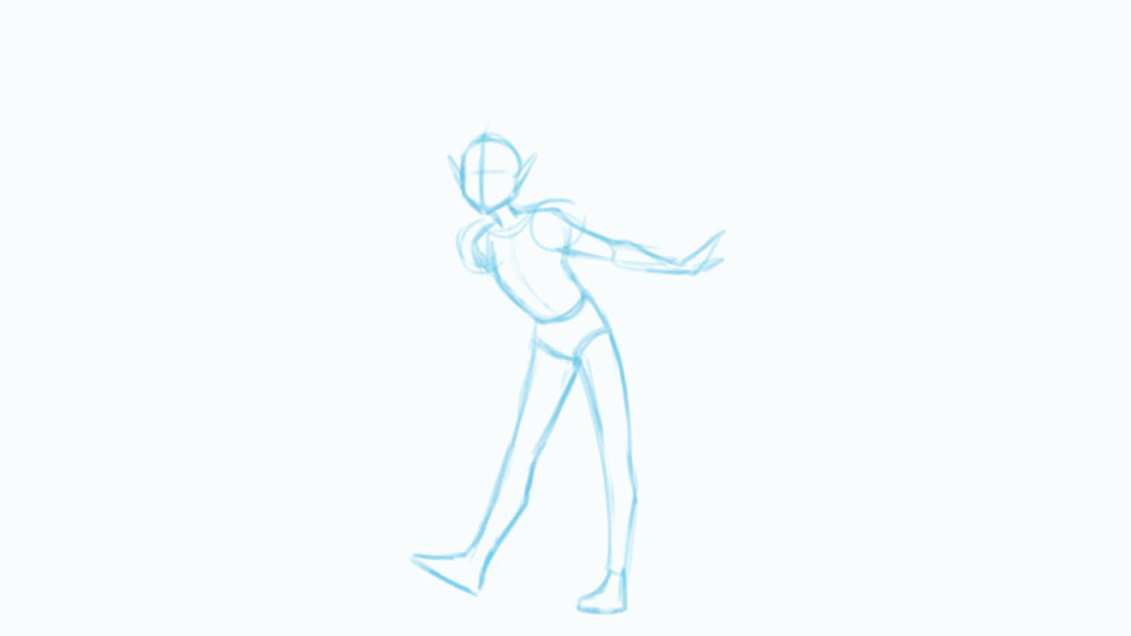 Dance animation sketch (GIF WIP) by LuuPetitek on DeviantArt