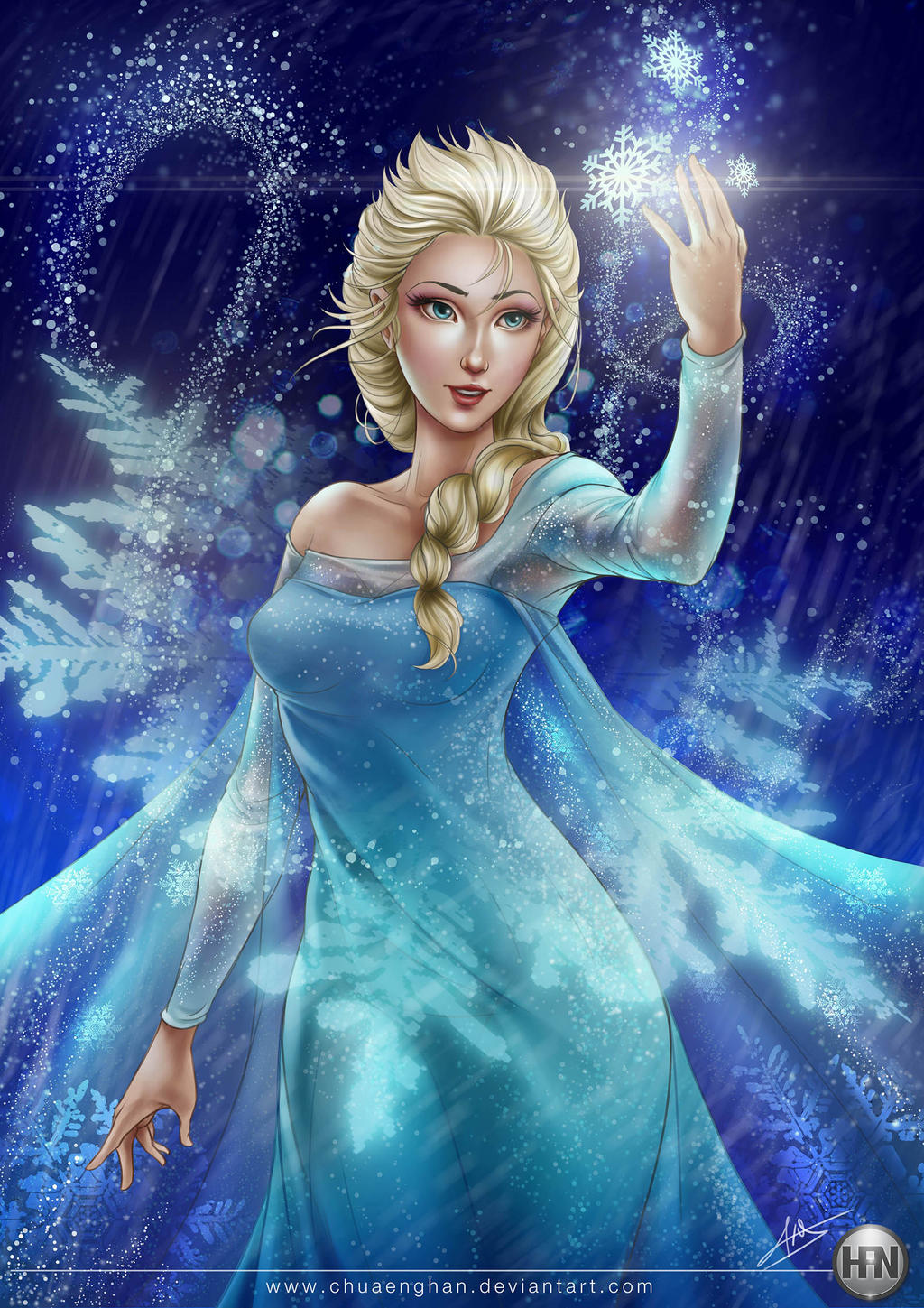 Comp Elsa Amazing Elsa by chuaenghan on DeviantArt