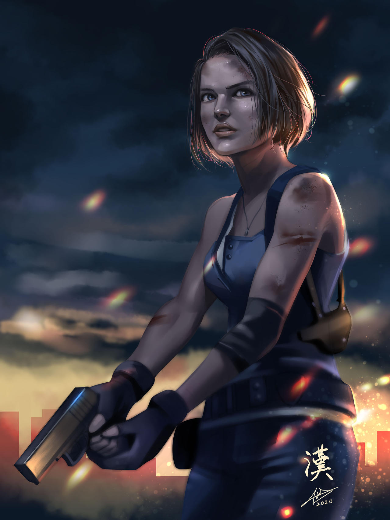ArtStation - Jill Valentine - Resident Evil Fan Art