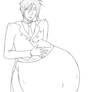 A Very Pregnant Butler