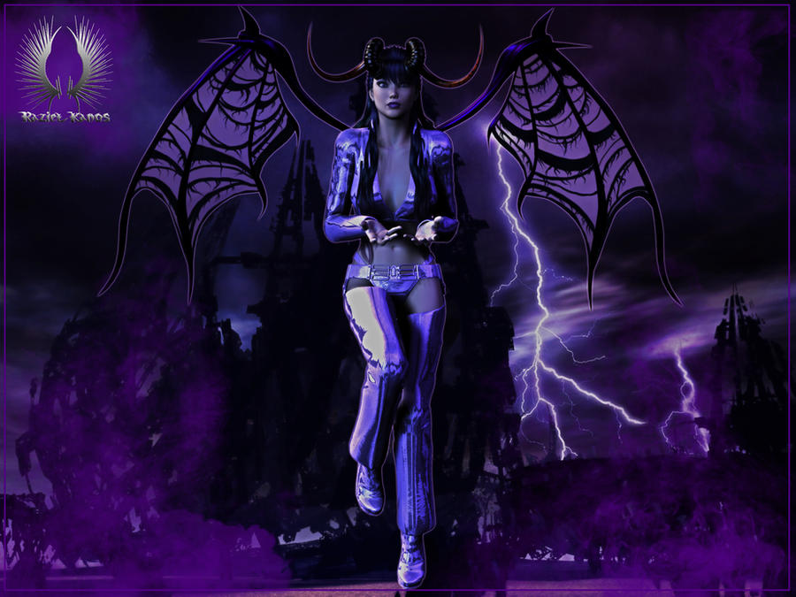 The Devil wears purple