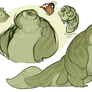 large frog