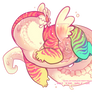 chauncey the magical(?) rainbow gastrosnap