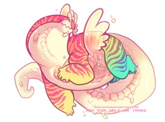 chauncey the magical(?) rainbow gastrosnap