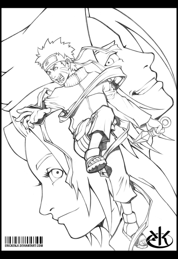 Sketch - Naruto Shippuuden by erickenji on DeviantArt