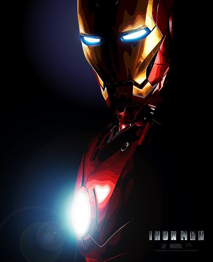 IRON MAN Vector