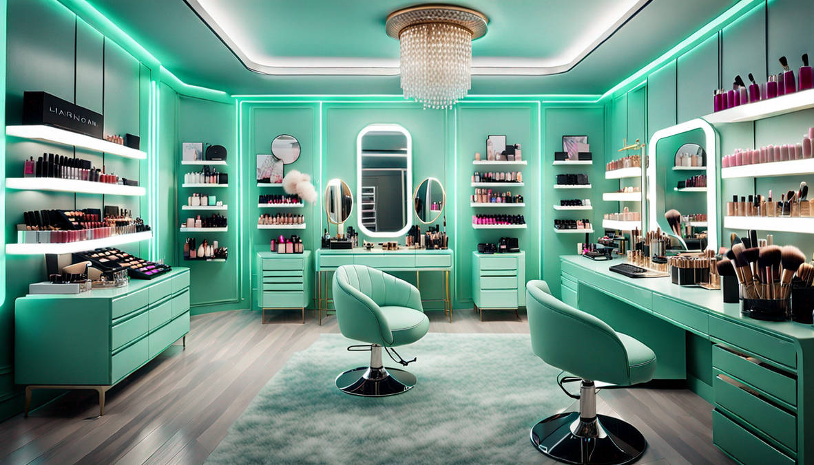 Overloaded Makeup Rrom Huge luxurious makeup artist room, glamorous fashi by MysticSun0612 on ...