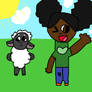 Amanda and Wooly!