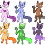 Cheap simple cat adopts! 4/6