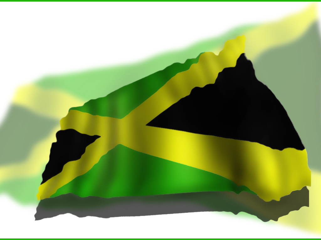 the Jamaican flag