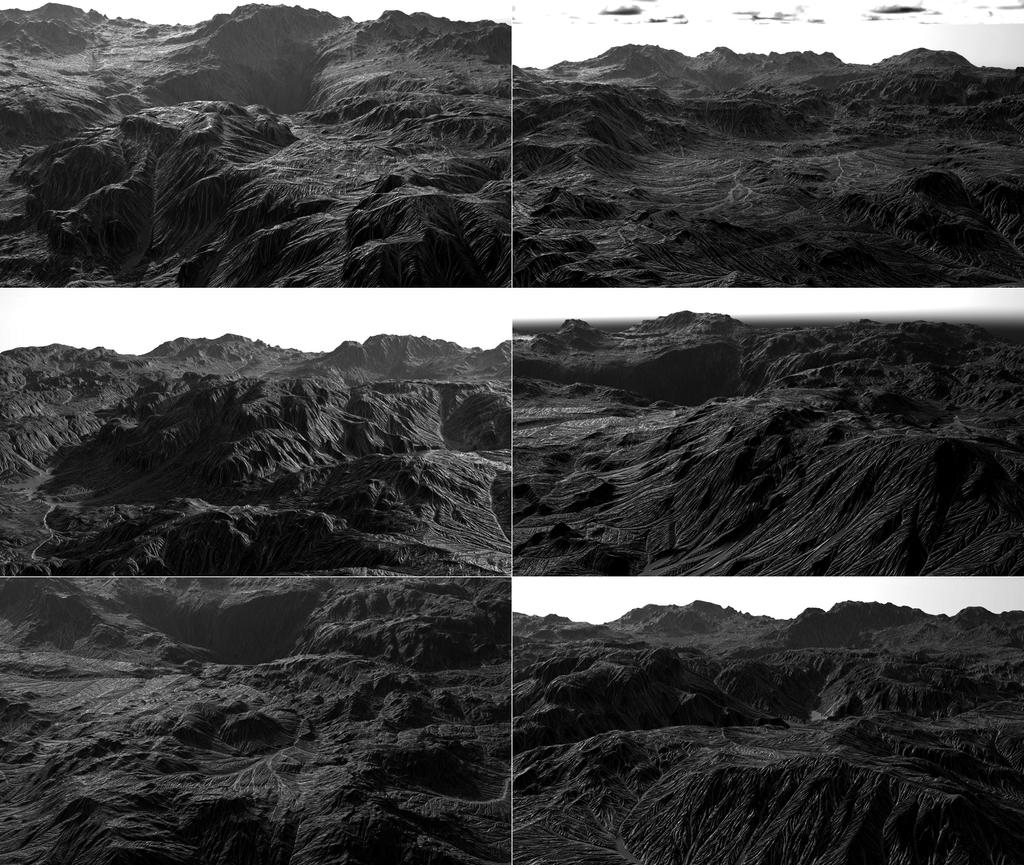 Landscape, six views.