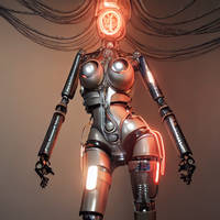 Robot Princess 17 by mgmirkin