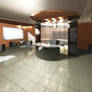 interior of reception lobby