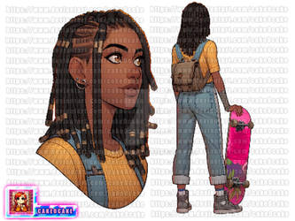 Adoptable - Skater girl