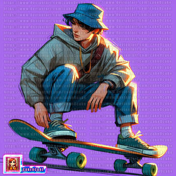 ADOPTABLE - Skater boy