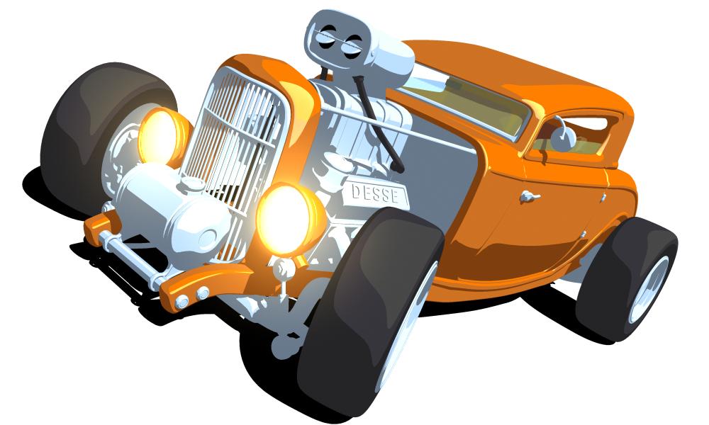 ..:: toon car render ::..