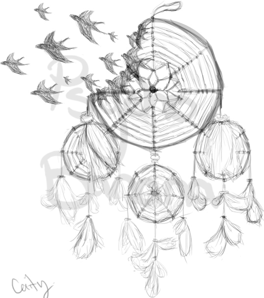 DreamCatcher tattoo design