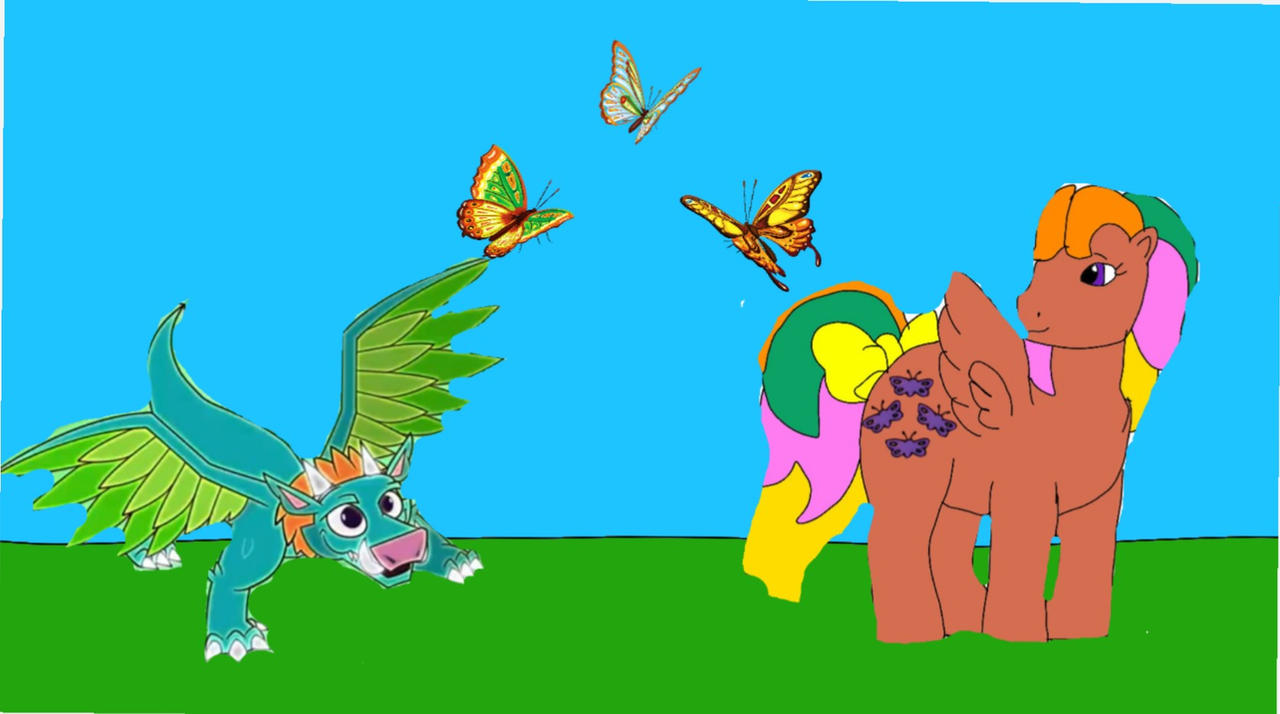 Boaragon meets Flutterbye by Dragongirl819 on DeviantArt