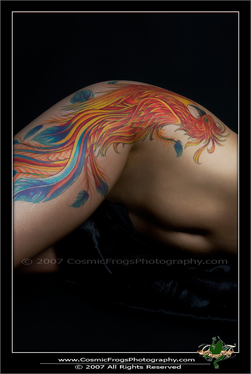 Phoenix Tattoo - Female Canvas