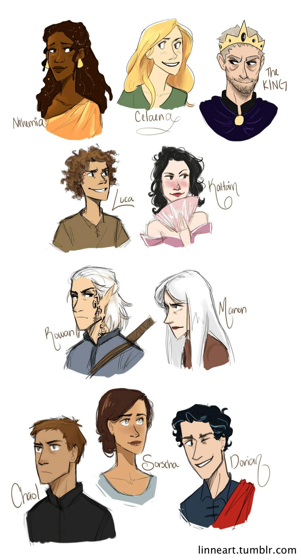 Throne of Glass Characters