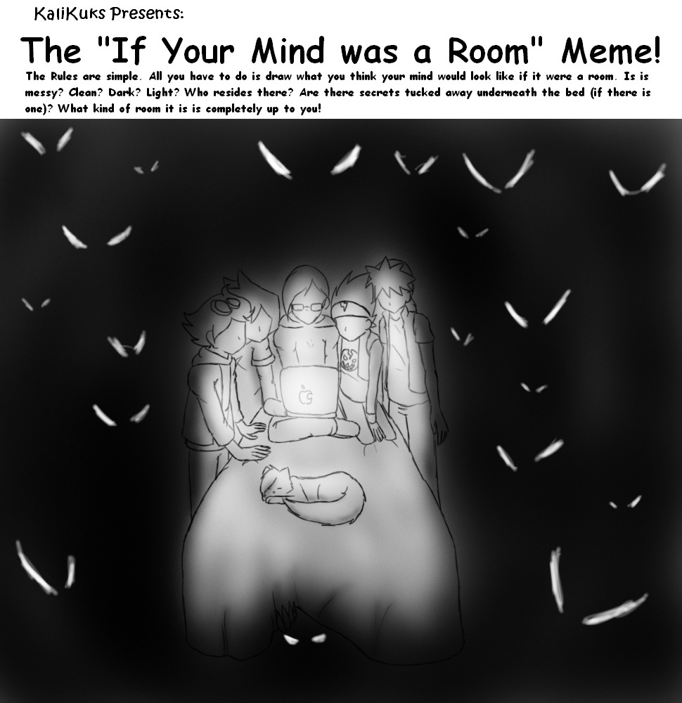 If your mind was a room - meme