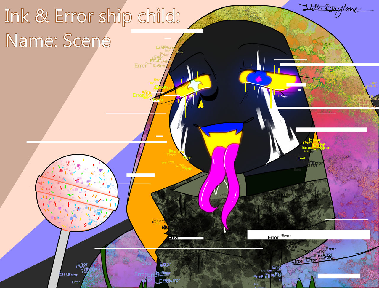 ErrorInk ship child: Scene by Lilithblueflame on DeviantArt