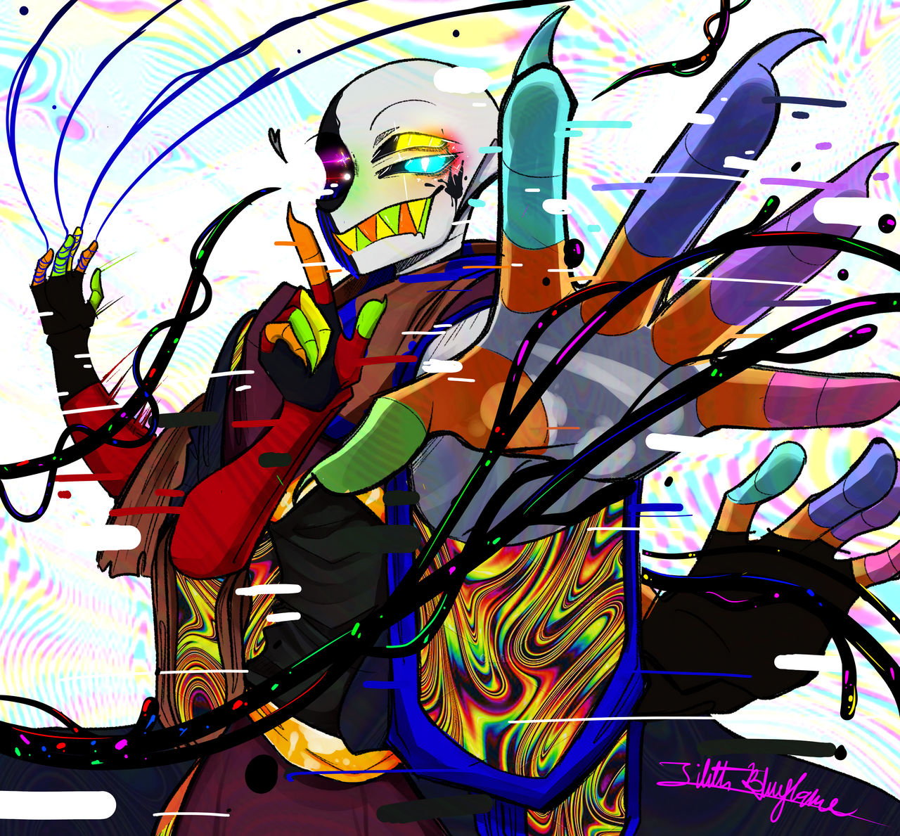 Creative mode: ErrorInk fusion by Lilithblueflame on DeviantArt