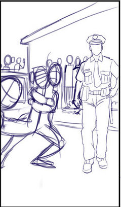 Hannah's Comic Preview Image #12 Rough Lines