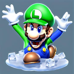 Ice Luigi (failed)