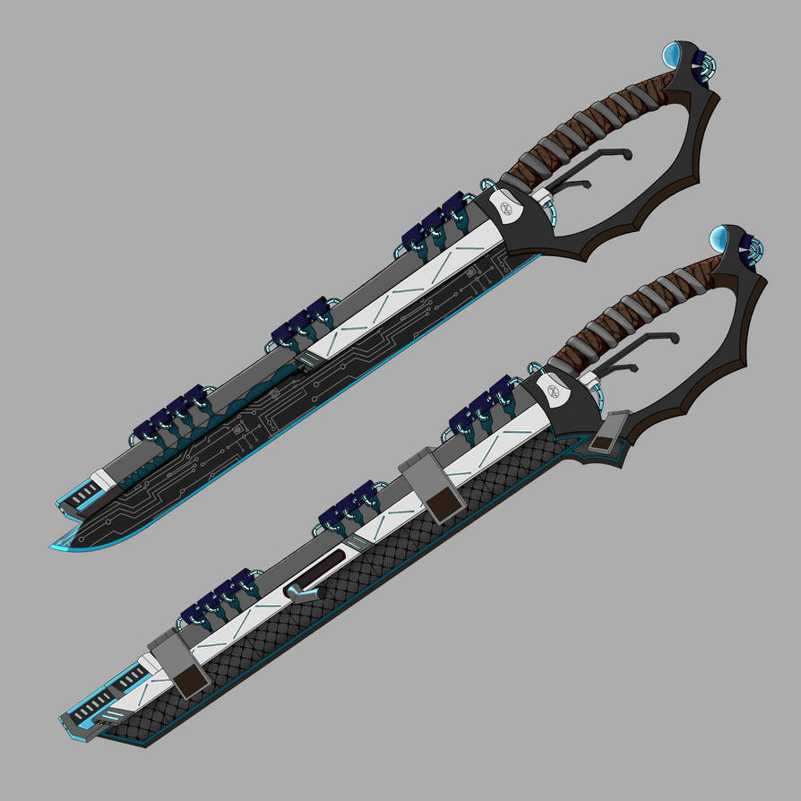 Gunblade- Flat Color by KnorrBestinger on DeviantArt