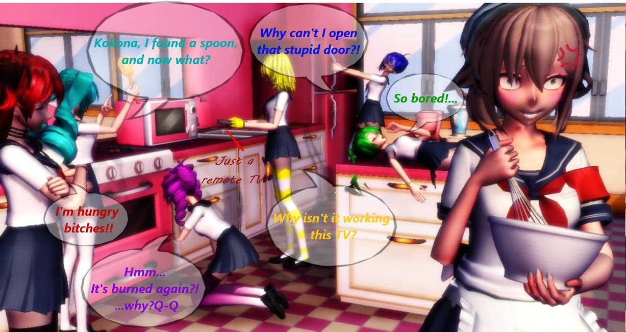 Mmd Yandere Simulator Welcome To The Cooking Club By Stefy5000 On Deviantart