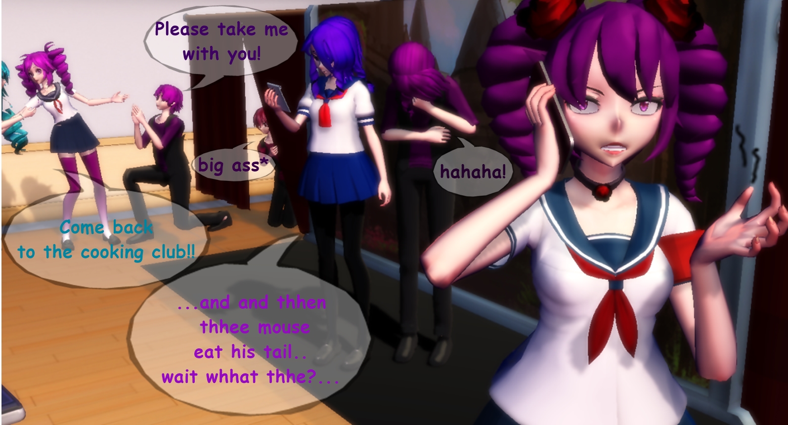 Mmd Yandere Simulator Welcome To The Drama Club By Stefy5000 On Deviantart