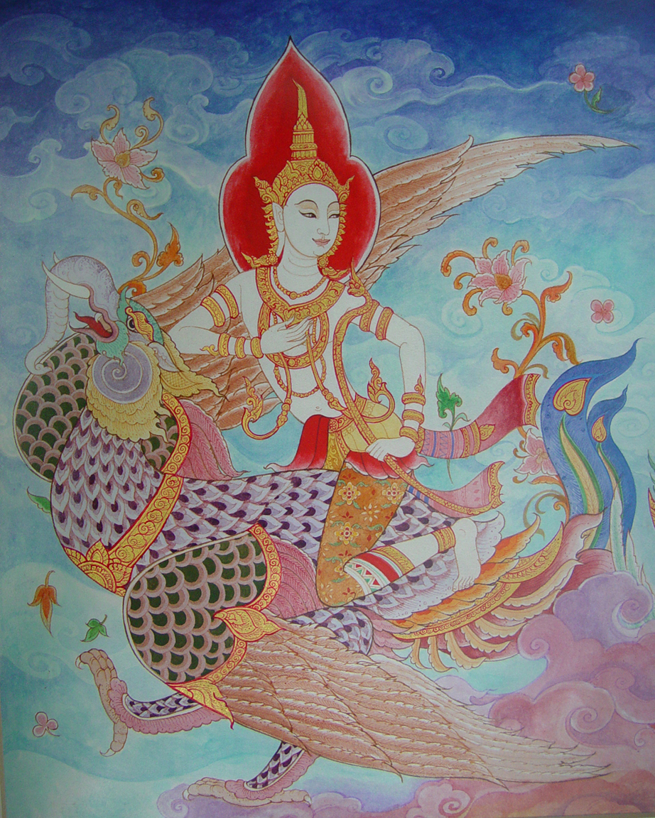 Wind Angel Thai Art