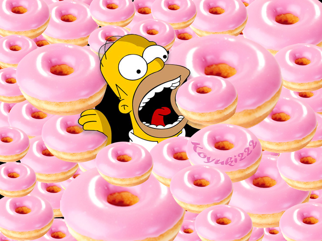 Simpsons, Homer Donut.