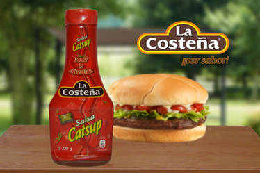 Catsup La Contenia. Photomontage