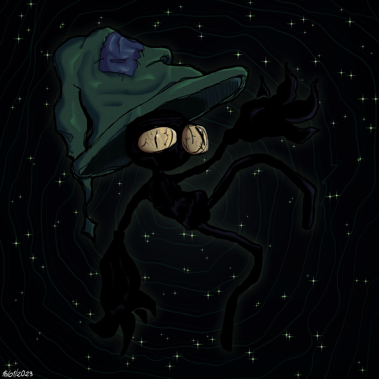 Lonely Wizard - Paranoia by GoldenDiossito on DeviantArt