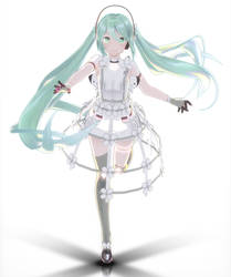 MMD - YYB Murozaki melody Miku [Model DL]