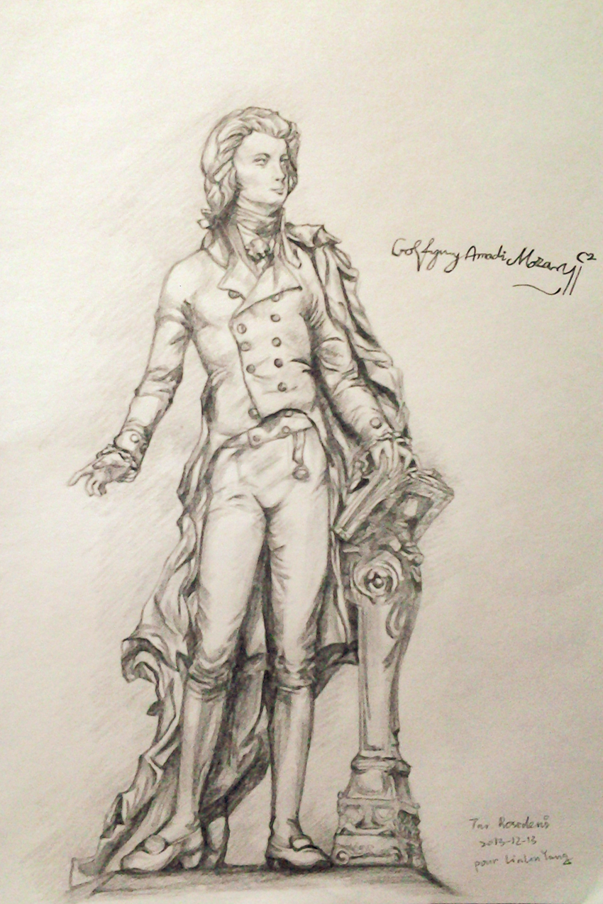 Sketching: Mozart