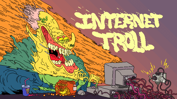 Internet Troll pixel art