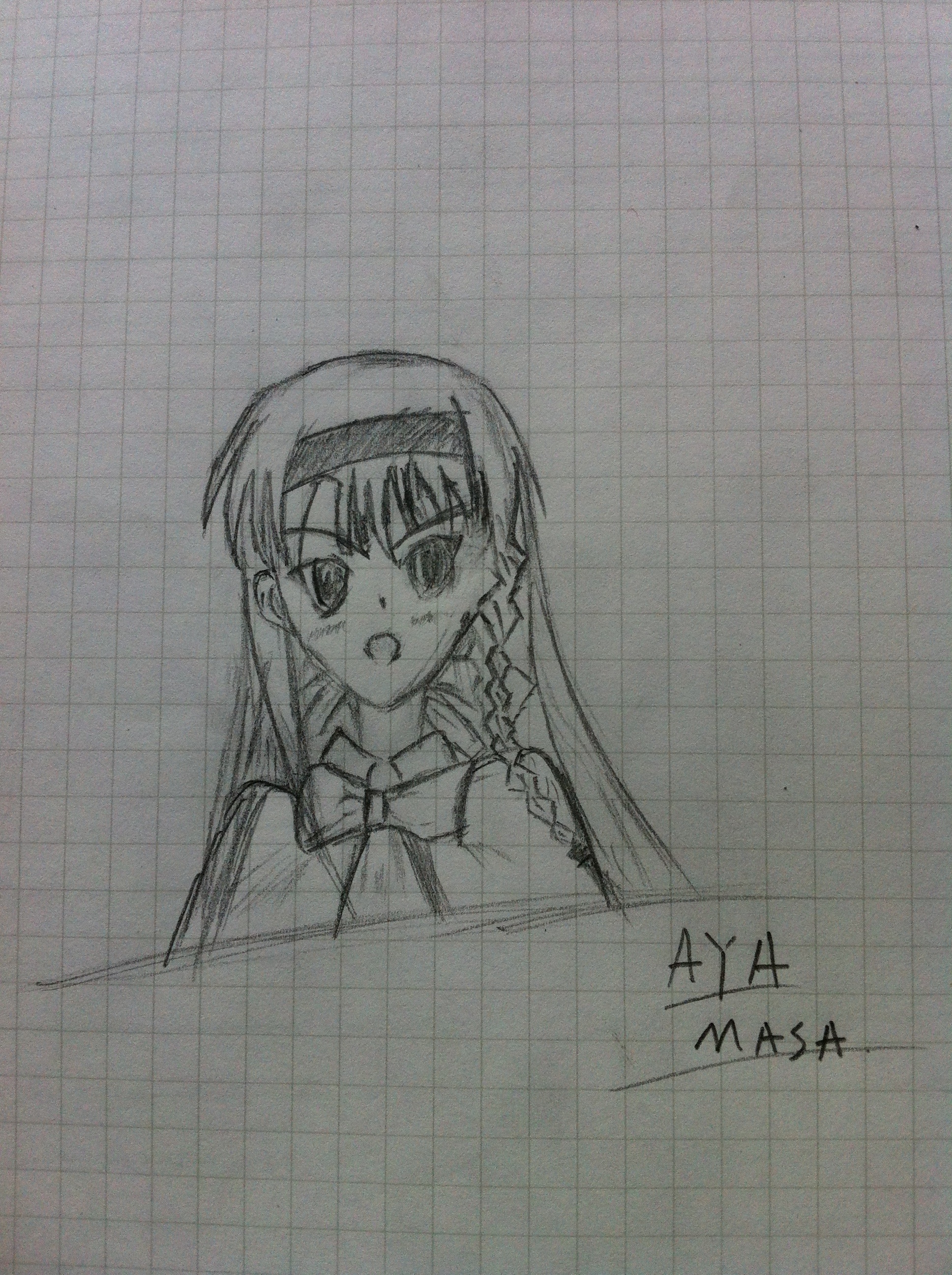 Aya Masa First Sketch