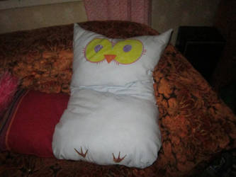 Owl pillow