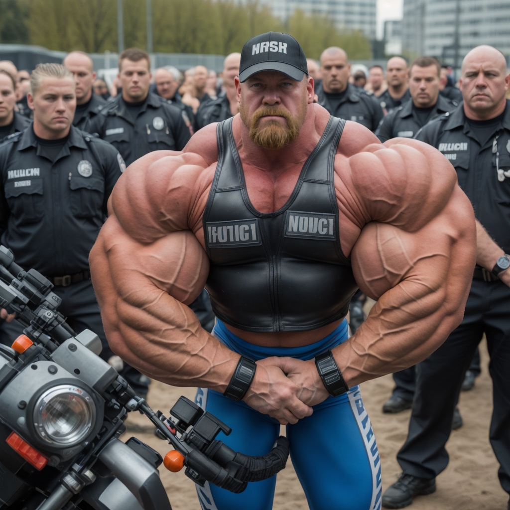 Buff Cops Deviantart Police bicep by isleidergeil on DeviantArt