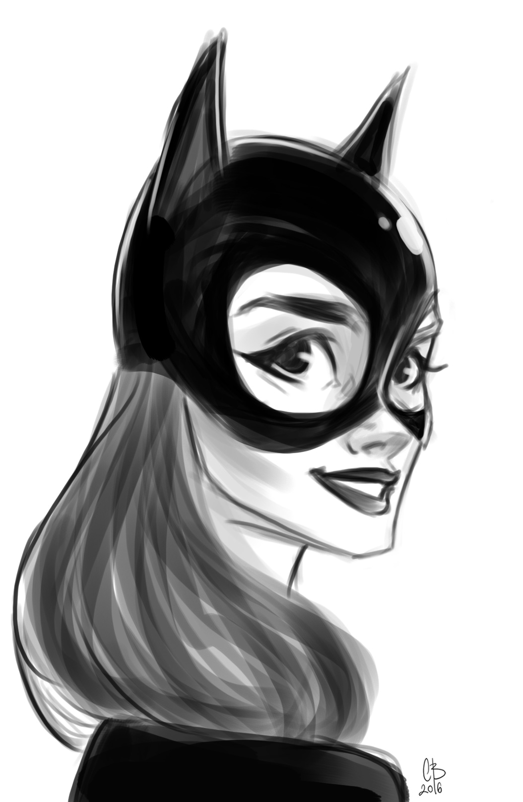 Catwoman Speedpainting