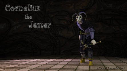 Cornelius the jester art pose