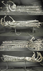 Biomechanical Wire Arm by NexReaper