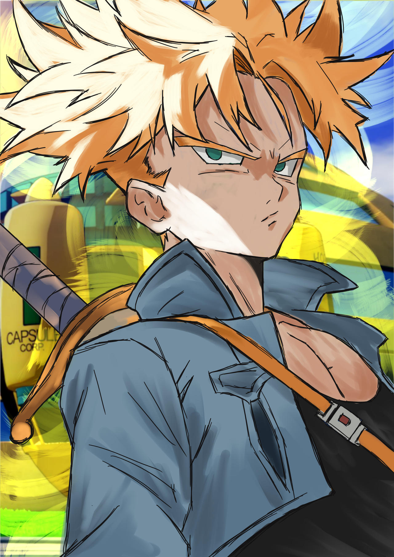 Trunks by ORTEGAHIMURA on DeviantArt