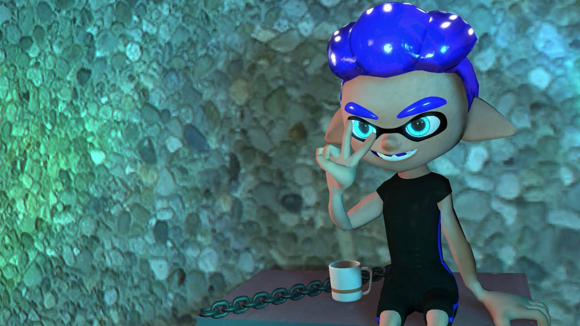 A cheeky Inkling by Nitraya on DeviantArt