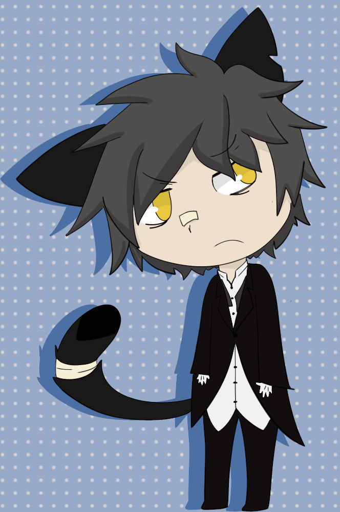 Chibi Human Azrael by ChibiKiiro on DeviantArt