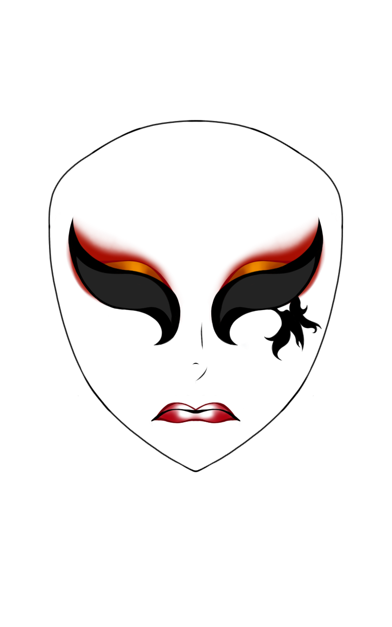 Angry Mask by MarreThurston on DeviantArt