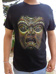 Japanese War Mask Tshirt